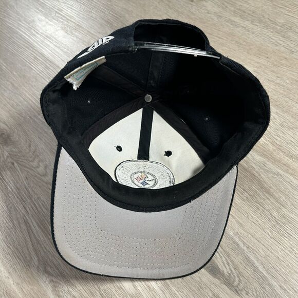Vintage Pittsburgh Steelers Hat Snapback NFL Football‎ Pro Line Black Wool Blend - Picture 3 of 8